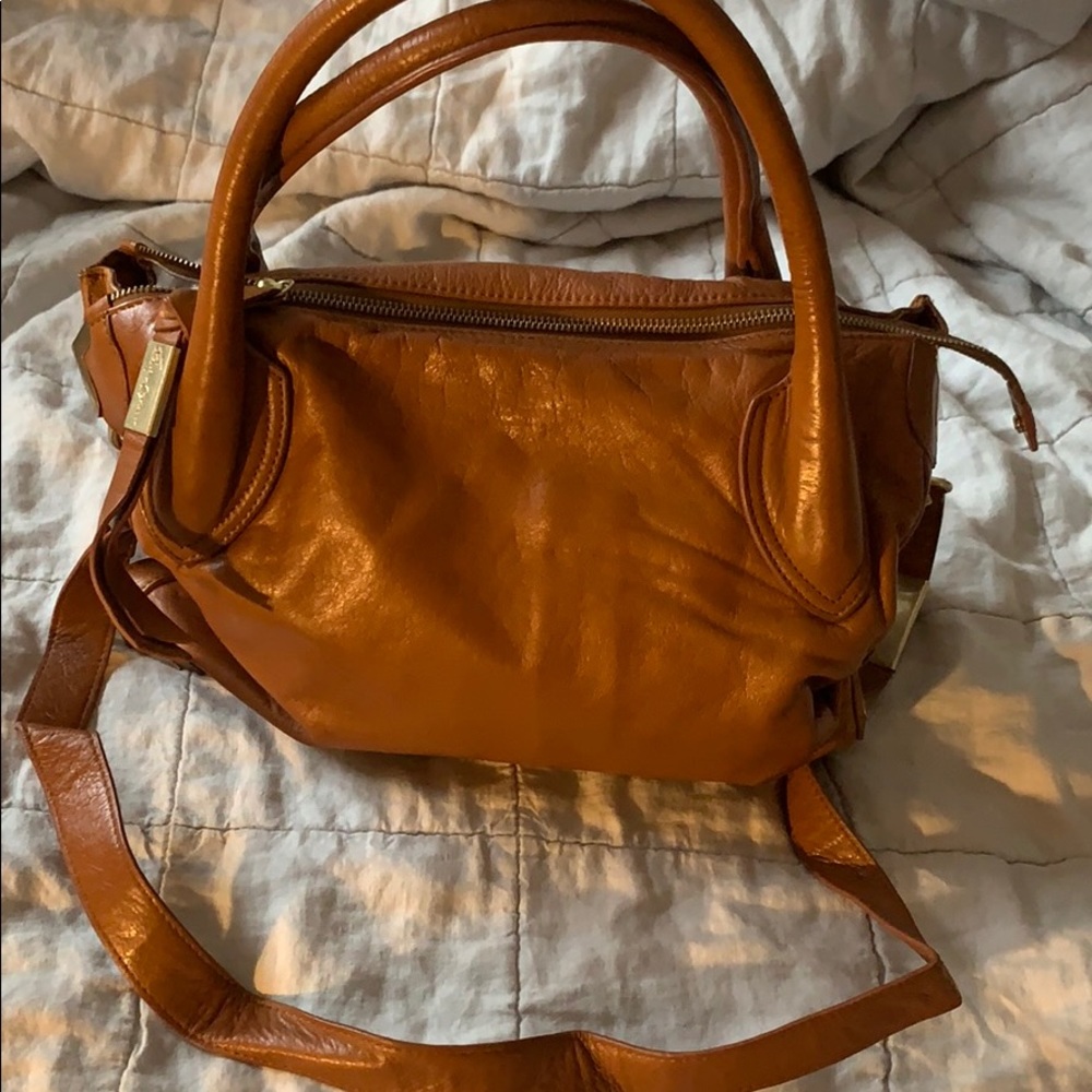 Foley + Corinna Tan Leather Bag